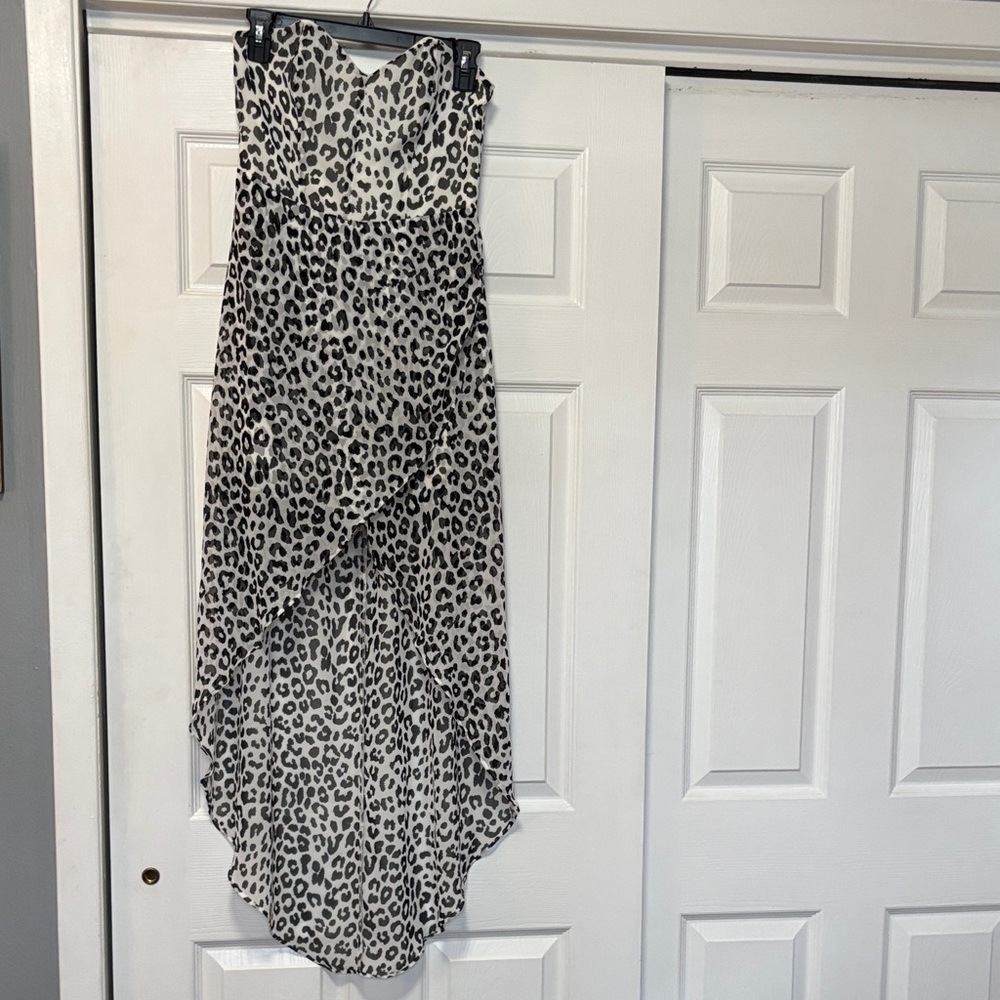 NWT Express high low shorts dress!